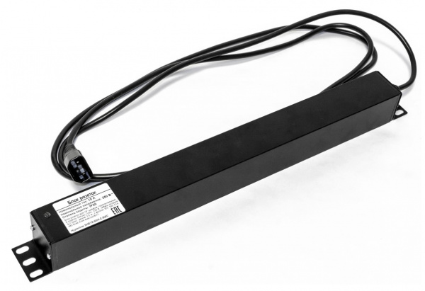 Hyperline SHE19-9SH-2.5IEC Блок розеток для 19 Hyperline SHE19-9SH-2.5IEC Блок розеток для 19