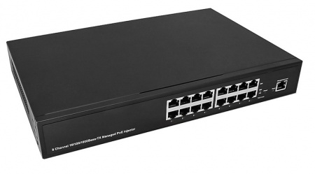 NS-PI-8G-L Управляемый PoE-инжектор Gigabit Ethernet на 8 портов Фото