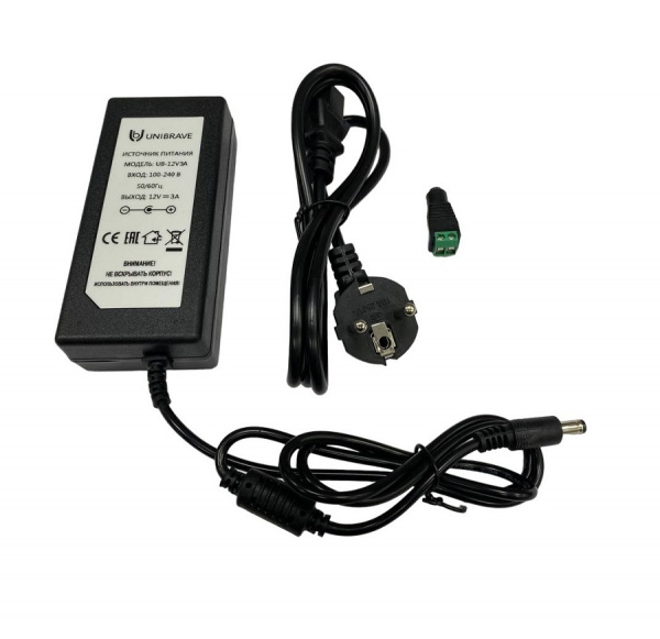 Блок питания Unibrave UB-12V3A Фото