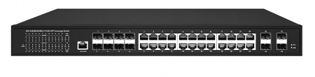 NS-SW-24GХ8G4G10-PL Управляемый L3 PoE коммутатор Фото