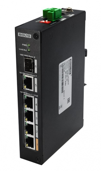 BOLID SW-104 Коммутатор 4-портовый неуправляемый Фото