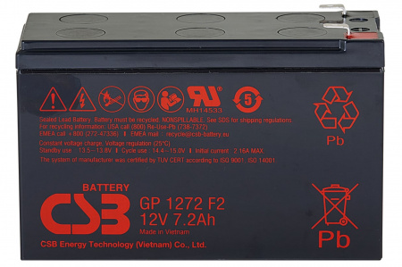 CSB GPL 1272 F2 FR Аккумулятор герметичный свинцово-кислотный Фото