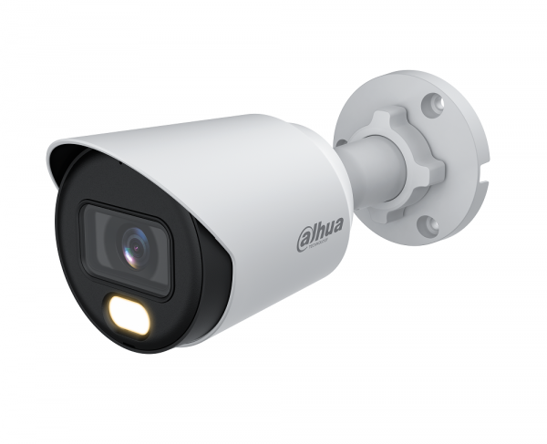 DH-HAC-HFW1239TP-A-LED-0280B-S3 Уличная цилиндрическая HDCVI-видеокамера Full-color Starlight 2Mп Фото