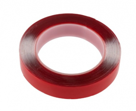 Двухсторонний скотч REXANT, прозрачный, на акриловой основе, 20 мм, ролик 5 м Фото