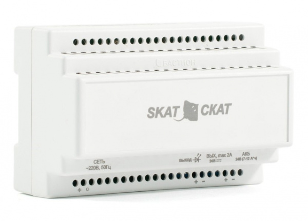 SKAT-24-2.0-DIN Источник вторичного электропитания резервированный Фото SKAT-24-2.0-DIN Источник вторичного электропитания резервированный Фото