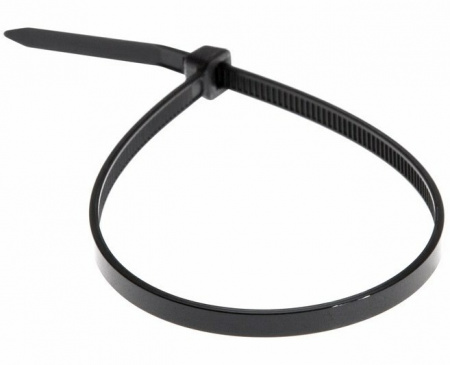 Хомут nylon 200x3,6 мм 100 шт. чёрный Tantos Фото Хомут nylon 200x3,6 мм 100 шт. чёрный Tantos Фото