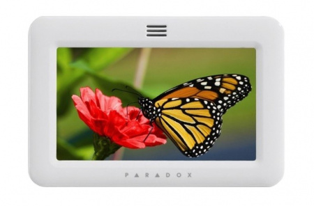 TM50-W Клавиатура проводная с сенсорным экраном, диагональ 5 дюйма, белая Фото