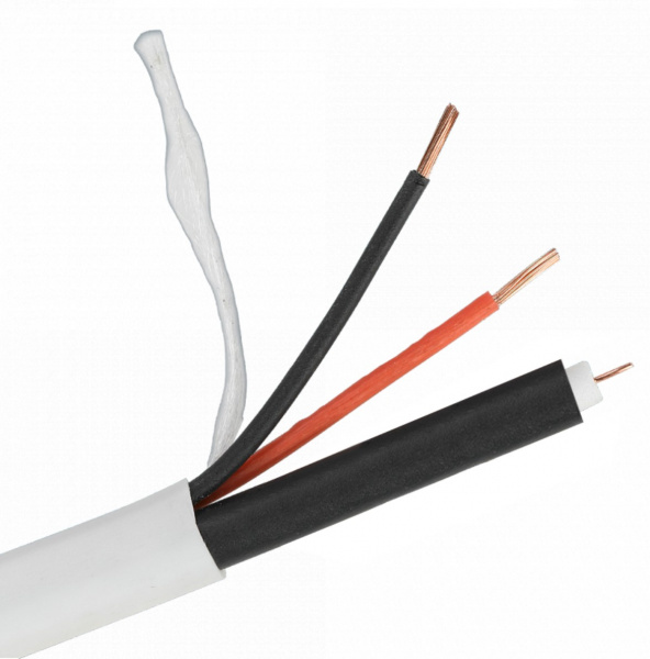 РК 75+2х0,75 (48) PVC ВНУТРЕННИЙ (белый, 200м) Фото РК 75+2х0,75 (48) PVC ВНУТРЕННИЙ (белый, 200м) Фото