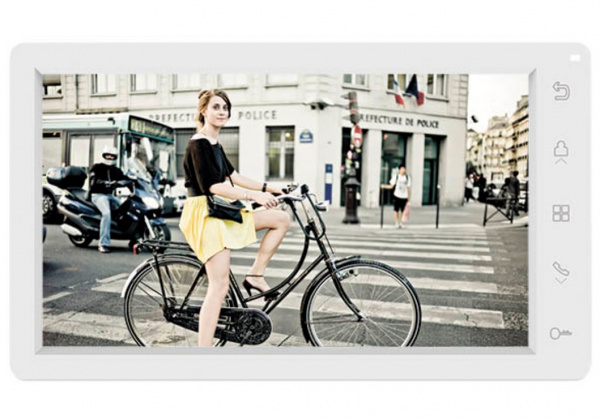 Amelie HD SE (White) XL Монитор цветного видеодомофона Фото Amelie HD SE (White) XL Монитор цветного видеодомофона Фото