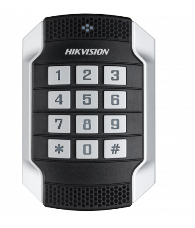 DS-K1104MK Считыватель Mifare карт с механической клавиатурой
 Фото