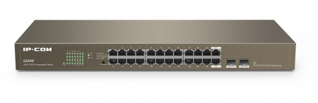 G1024F Неуправляемый коммутатор с 24-ю гигабитными портами и 2-мя гигабитными комбо SFP портами Фото