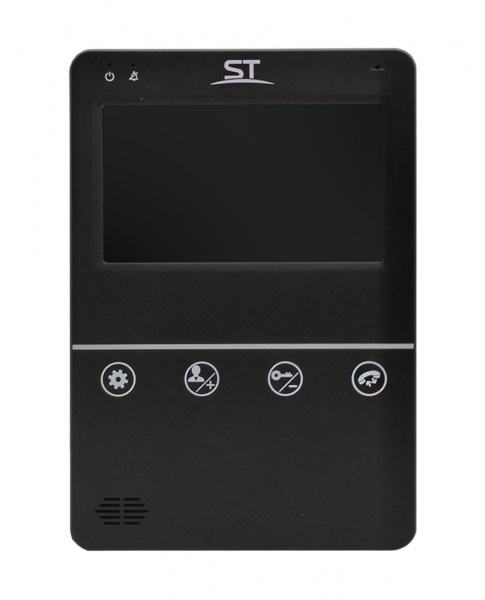 ST-M100/4 (S) ЧЕРНЫЙ, (версия 2) Монитор домофона цветной Фото